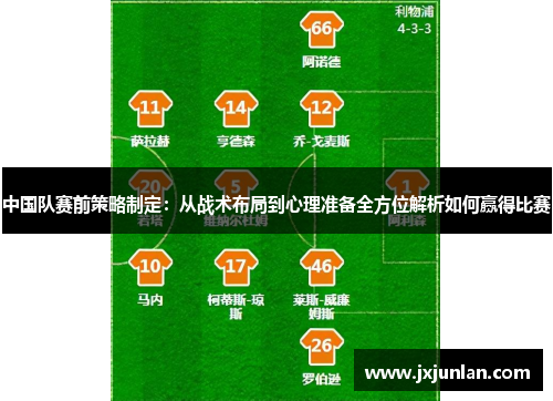 中国队赛前策略制定：从战术布局到心理准备全方位解析如何赢得比赛